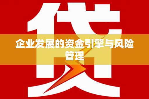 长安企业发展的资金引擎与风险管理