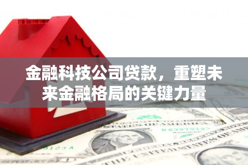 宁夏金融科技公司贷款，重塑未来金融格局的关键力量