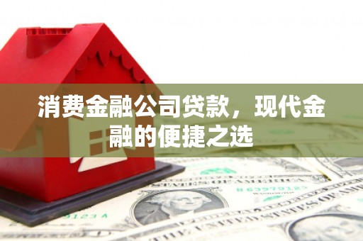 高淳消费金融公司贷款，现代金融的便捷之选