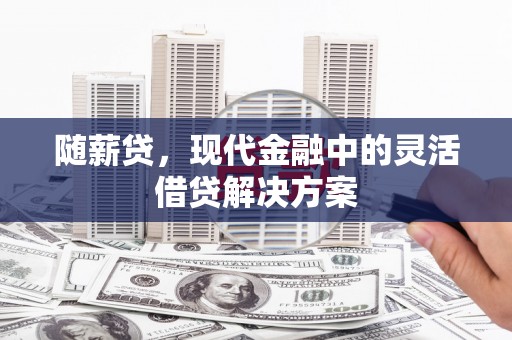 增城随薪贷，现代金融中的灵活借贷解决方案