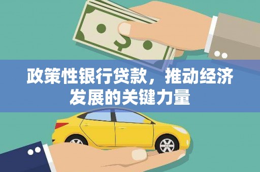 鹤庆政策性银行贷款，推动经济发展的关键力量