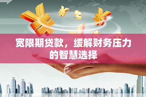 施秉宽限期贷款，缓解财务压力的智慧选择