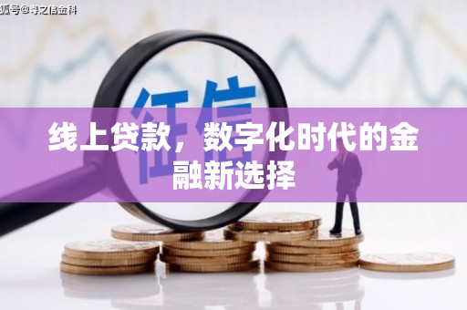 鹿野线上贷款，数字化时代的金融新选择