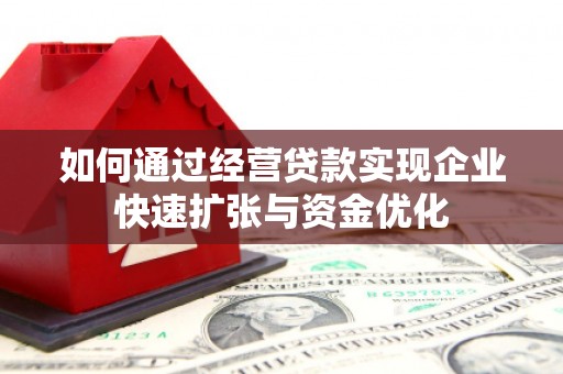巴楚如何通过经营贷款实现企业快速扩张与资金优化