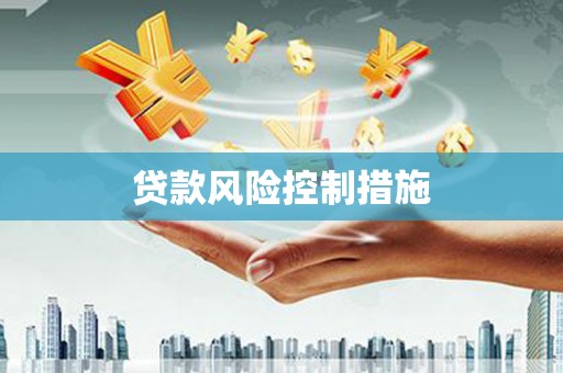 长顺贷款风险控制措施