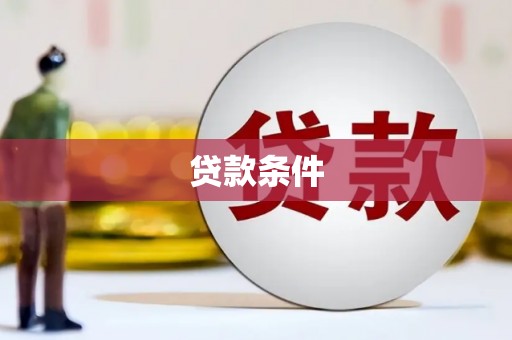 林芝贷款条件